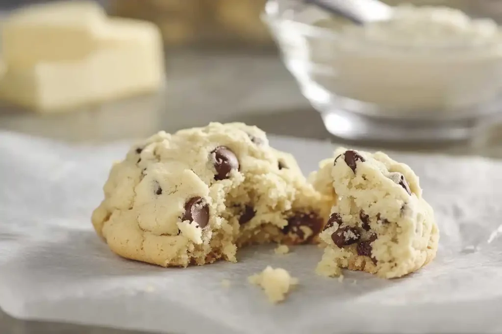 A platter of assorted Crumbl Cookies with multiple flavors.